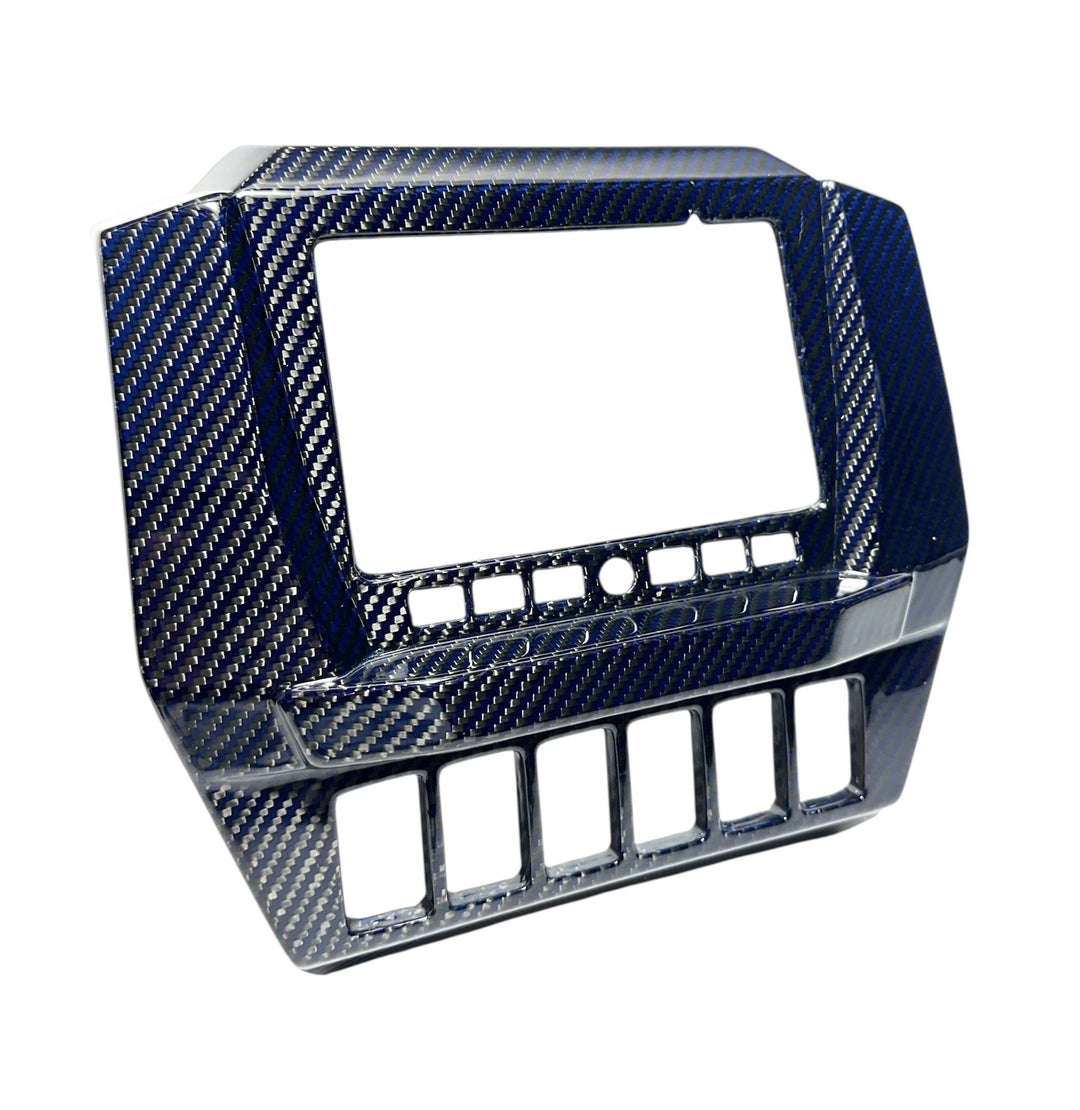 2025+ POLARIS RZR PRO XP / PRO S / PRO R - RIDE COMMAND SURROUND - BLUE CARBON / KEVLAR