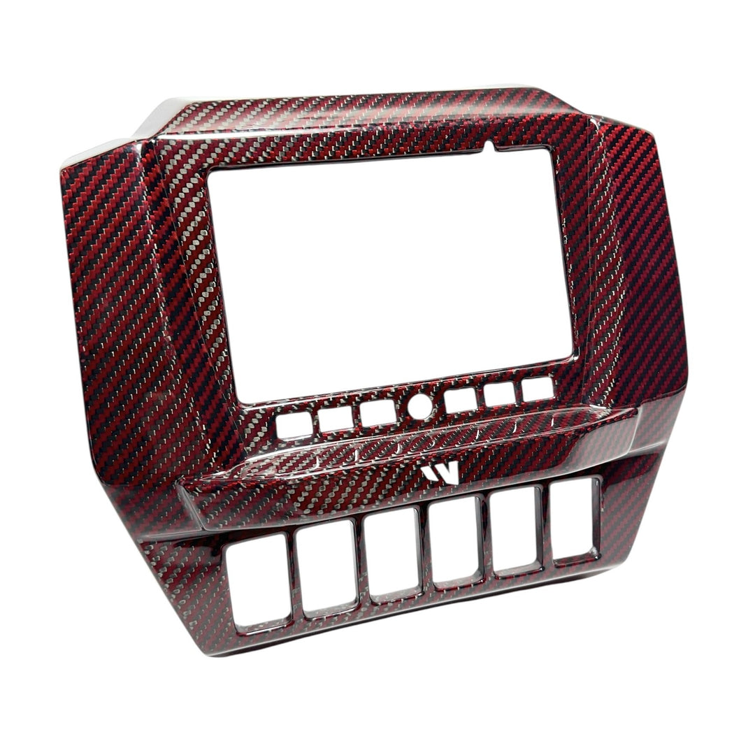 2025+ POLARIS RZR PRO XP / PRO S / PRO R - RIDE COMMAND SURROUND - RED CARBON / KEVLAR