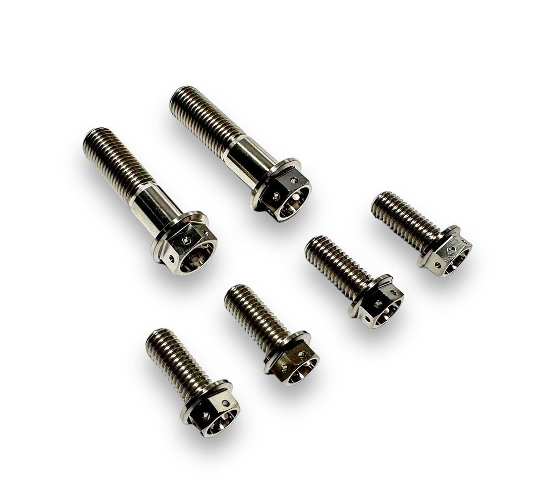 YAMAHA YFZ450R TITANIUM FRONT & REAR CALIPER BOLTS