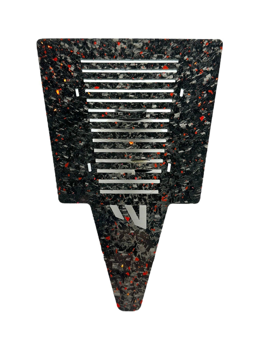 YFZ450R STABILIZER ROOST GUARD - 'RED DISCO' FORGED CARBON FIBER