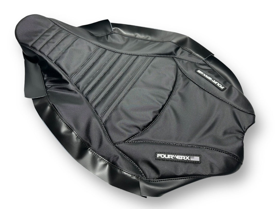YAMAHA 09+ YFZ450R/X v2 SEAT COVER - ALL BLACK GRIPPER