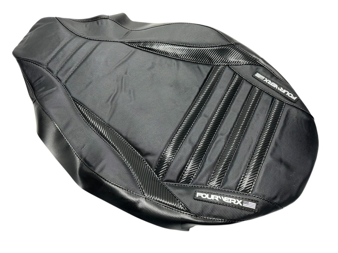 HONDA TRX400EX 2008+ SEAT COVER - BLACK / BLACK CARBON