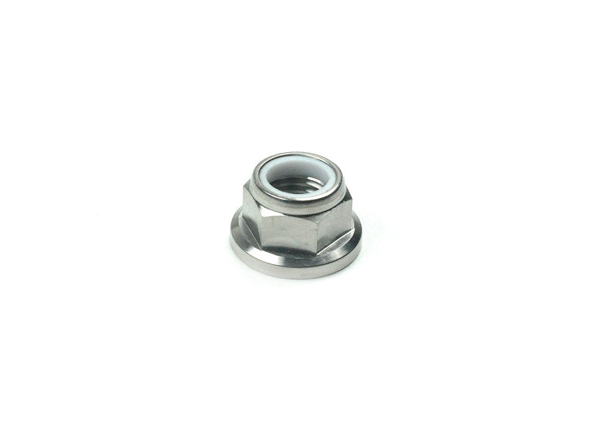 M10 x 1.25mm TITANIUM FLANGE LOCK NUT