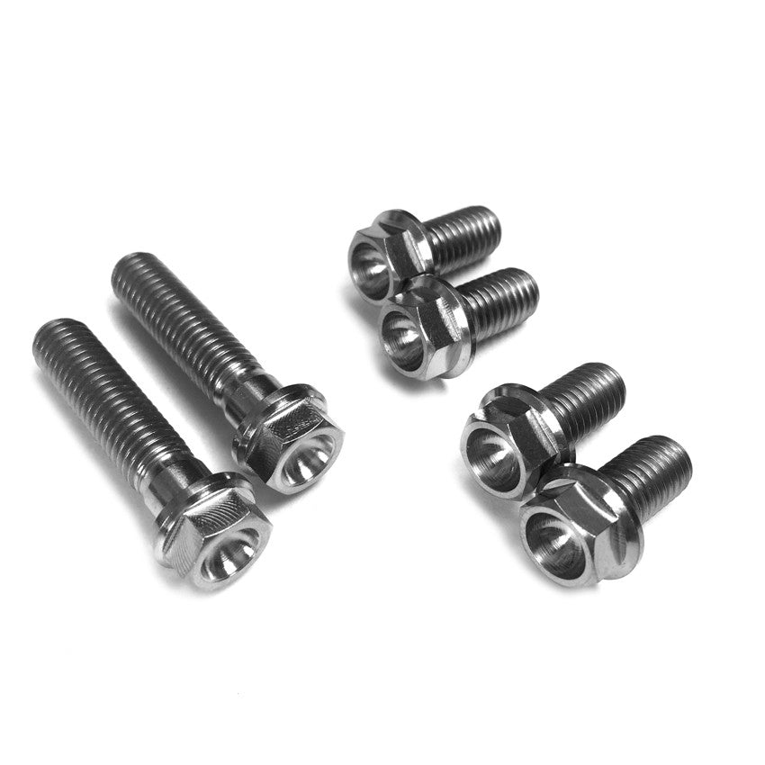 DRR TITANIUM SHORT MOTOR MOUNT BOLT KIT FourWerx Carbon Carbon Fiber and Titanium Products