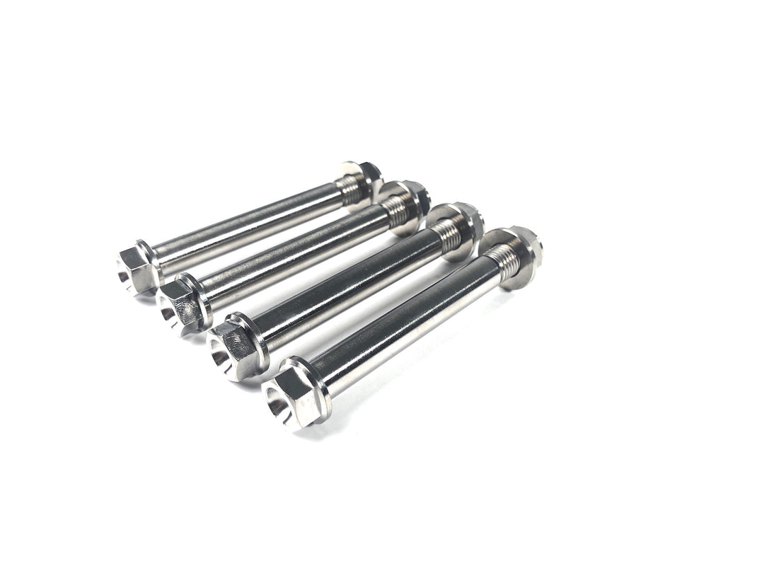 YAMAHA YFZ450R TITANIUM LOWER A ARM MOUNTING BOLTS W/NUTS