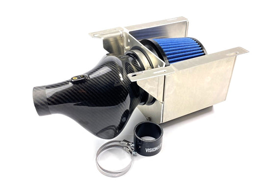 09+ YAMAHA YFZ450R V18 CARBON FIBER INTAKE KIT | AIR BOX ( SHORT )