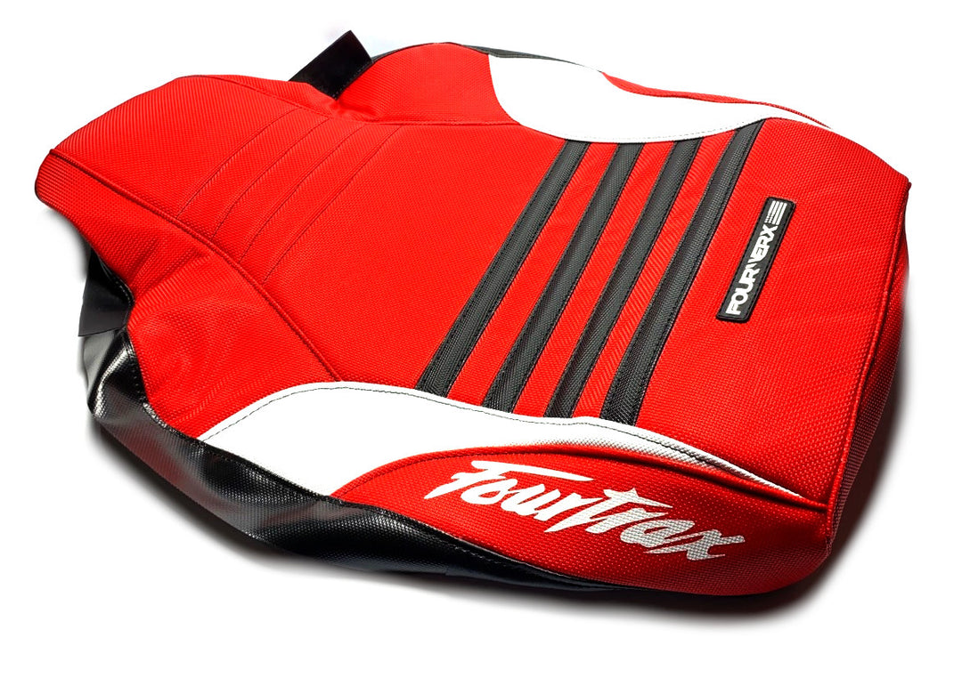 HONDA TRX250R 88/89 SEAT COVER - RED / BLACK / WHITE
