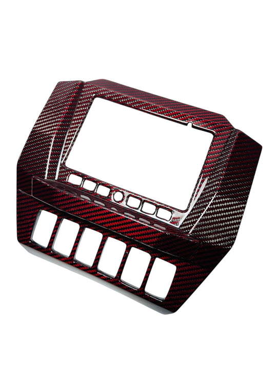 25-26 Polaris RZR Pro - Ride Command Surround - Red Weave - Blem