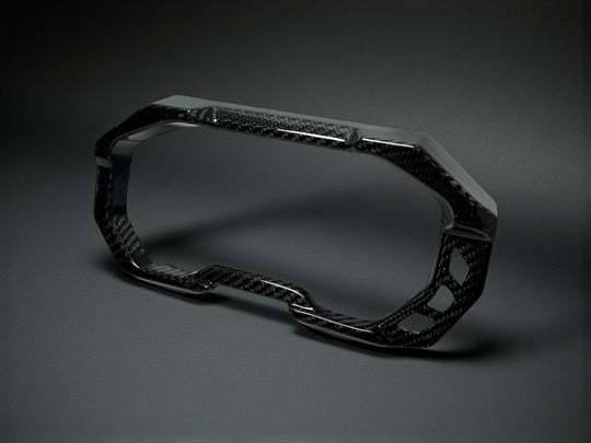 2025-26 POLARIS RZR PRO XP / PRO S / PRO R - GAUGE TRIM PANEL (FRONT) - CARBON FIBER