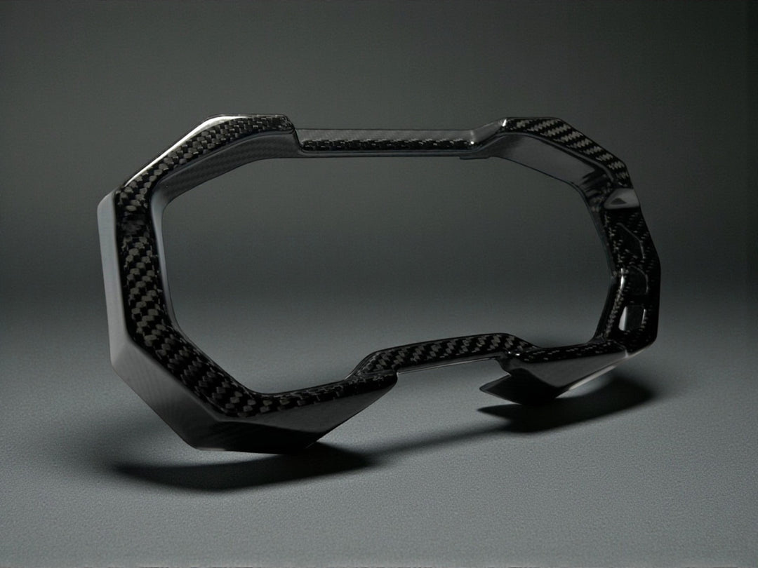 2025-26 POLARIS RZR PRO XP / PRO S / PRO R - GAUGE TRIM PANEL (FRONT) - CARBON FIBER