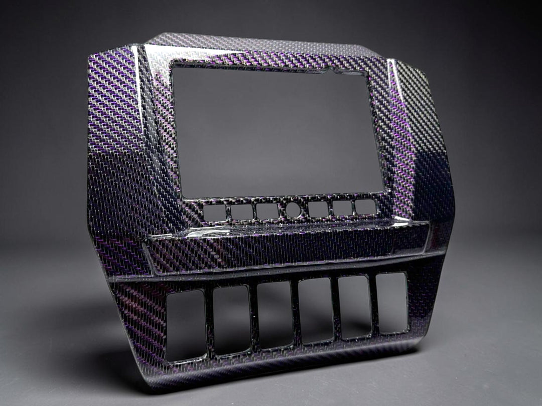 2025+ POLARIS RZR PRO XP / PRO S / PRO R - STANDARD RIDE COMMAND SURROUND - PURPLE WIRE CARBON FIBER