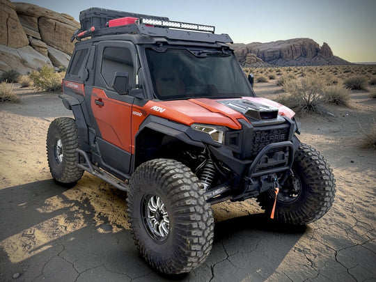 POLARIS XPEDITION CARBON FIBER HOOD SCOOP