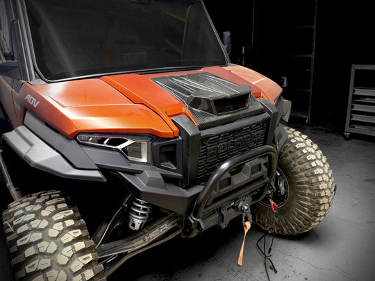 POLARIS XPEDITION CARBON FIBER HOOD SCOOP