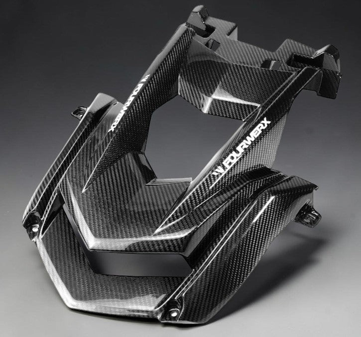 YAMAHA YXZ1000 R - CARBON FIBER FRONT FASCIA - 17+ STYLE