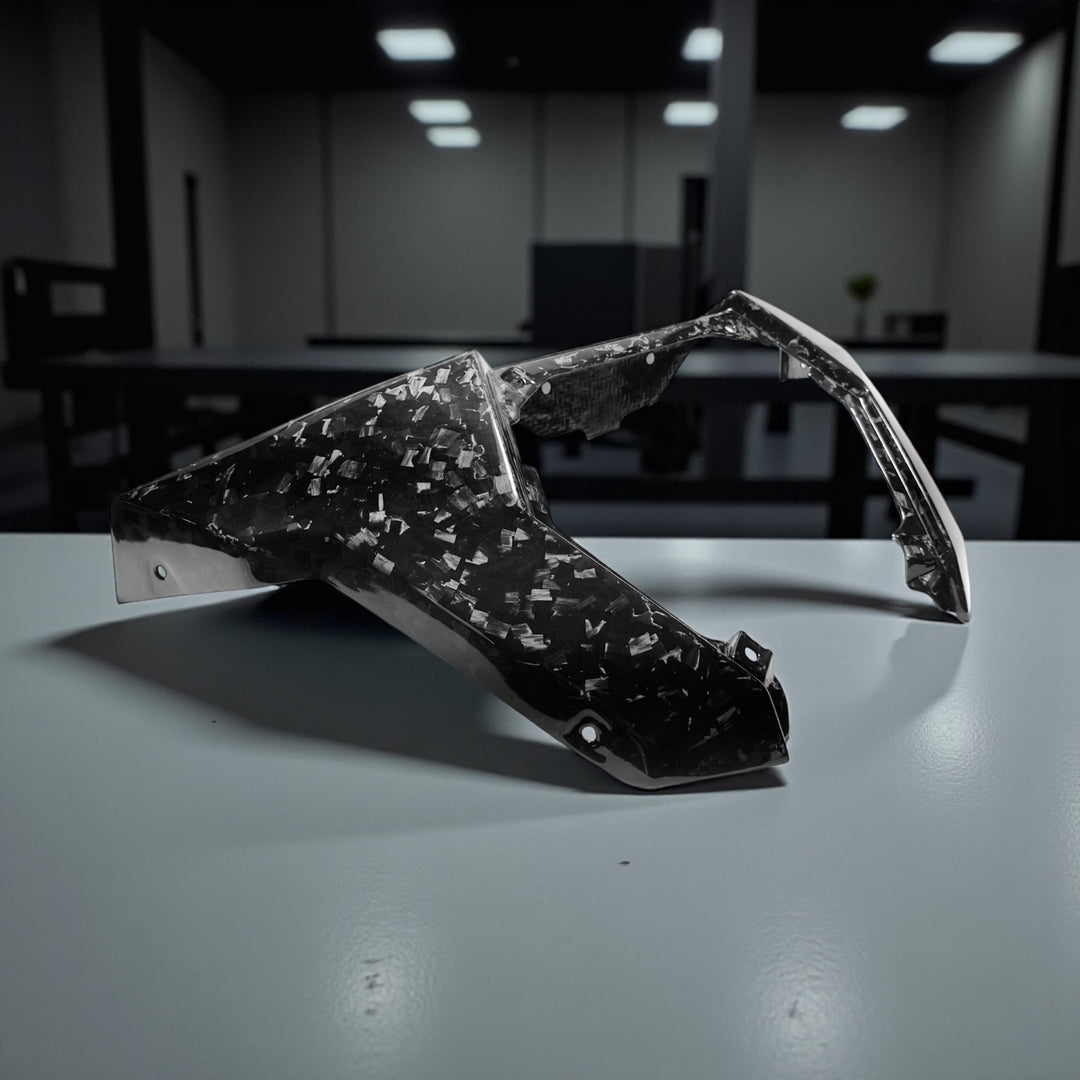 2025+ POLARIS RZR PRO XP / PRO S / PRO R - BUMPER TRIM PANEL -  FORGED CARBON FIBER