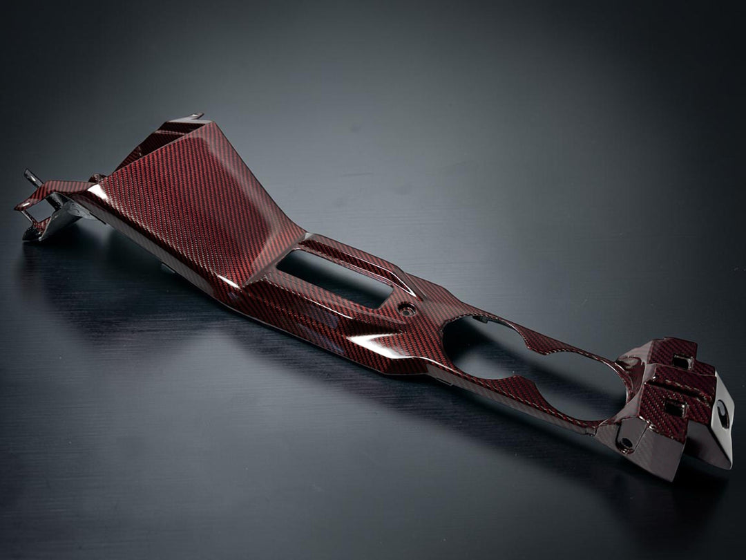 2020-2024 POLARIS RZR PRO XP / PRO R - RED WEAVE CARBON FIBER FRONT CENTER CONSOLE ( FULL )