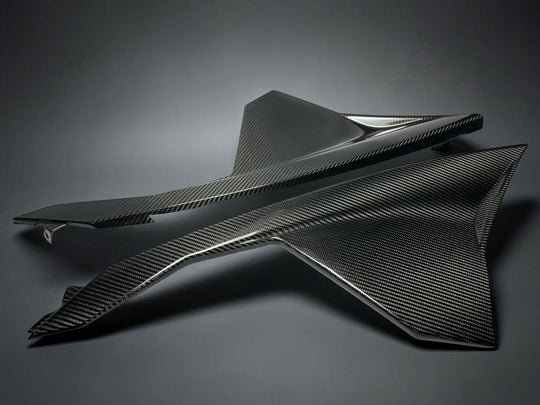 CAN AM MAVERICK X3 CARBON FIBER INNER HOOD PANEL SET