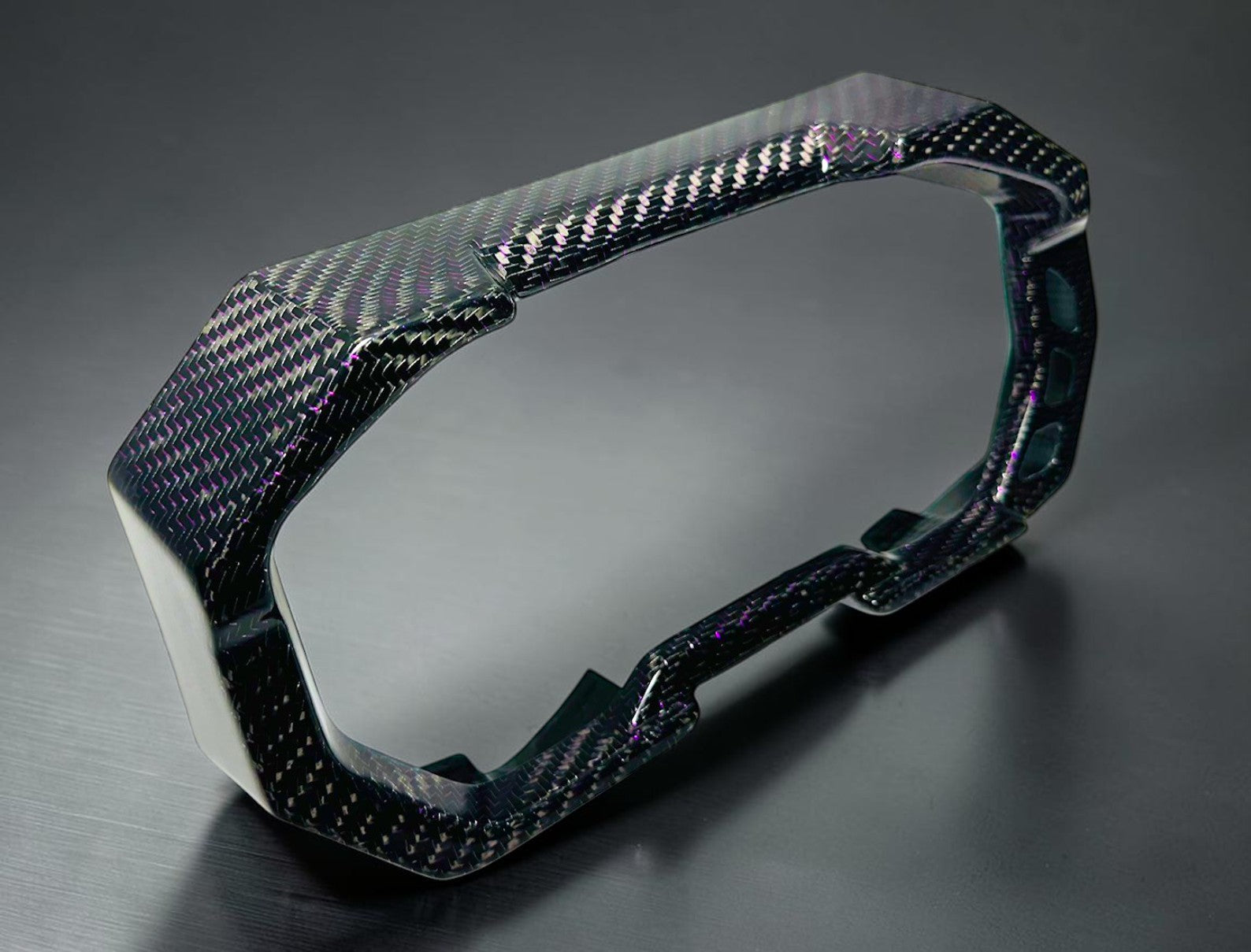 Generative Grid カービングプレート 2025+POLARIS RZR PRO XP / PRO S / PRO R - GAUGE TRIM PANEL (FRONT