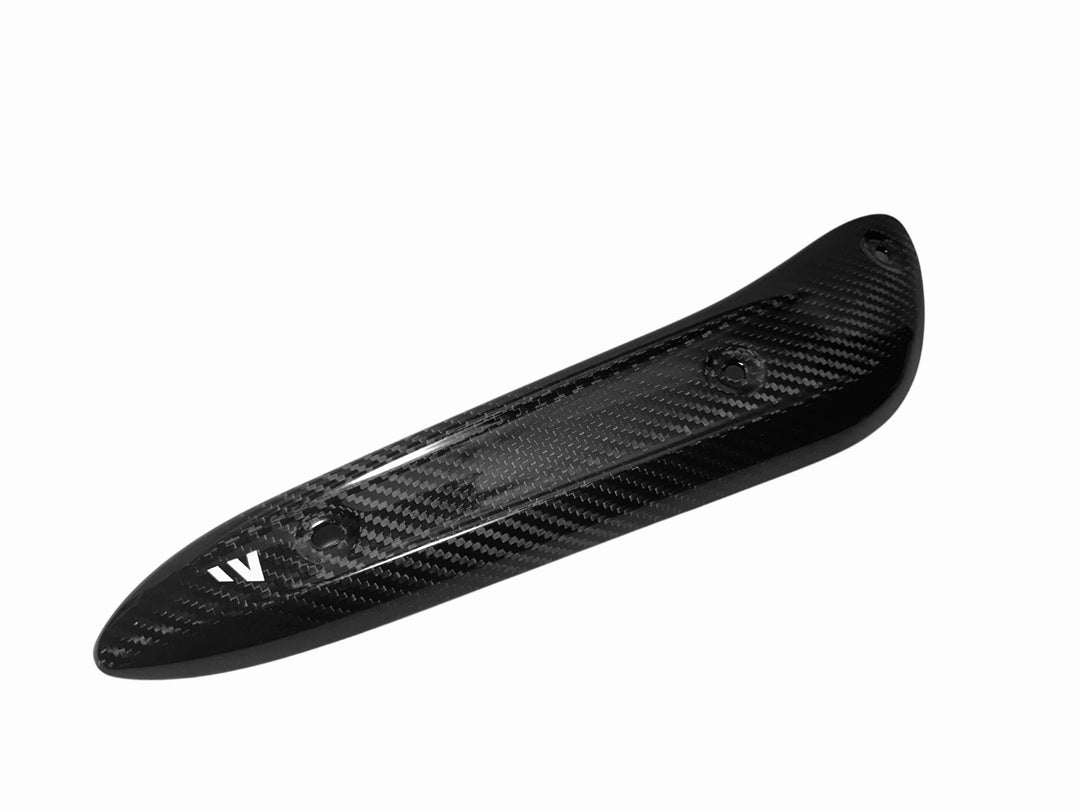 YAMAHA RAPTOR 700 CARBON FIBER HEAD PIPE HEAT SHIELD