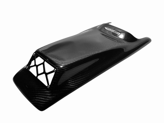 TRX250R SCOOPED CARBON FIBER HOOD - OEM / 2pc Maier