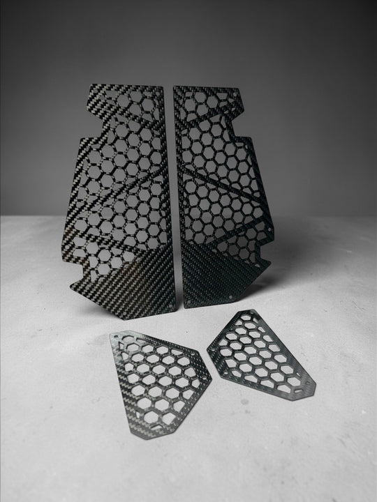 POLARIS XPEDITION CARBON FIBER SIDE AIR VENT SET