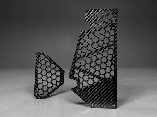 POLARIS XPEDITION CARBON FIBER SIDE AIR VENT SET