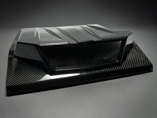 POLARIS XPEDITION CARBON FIBER HOOD SCOOP