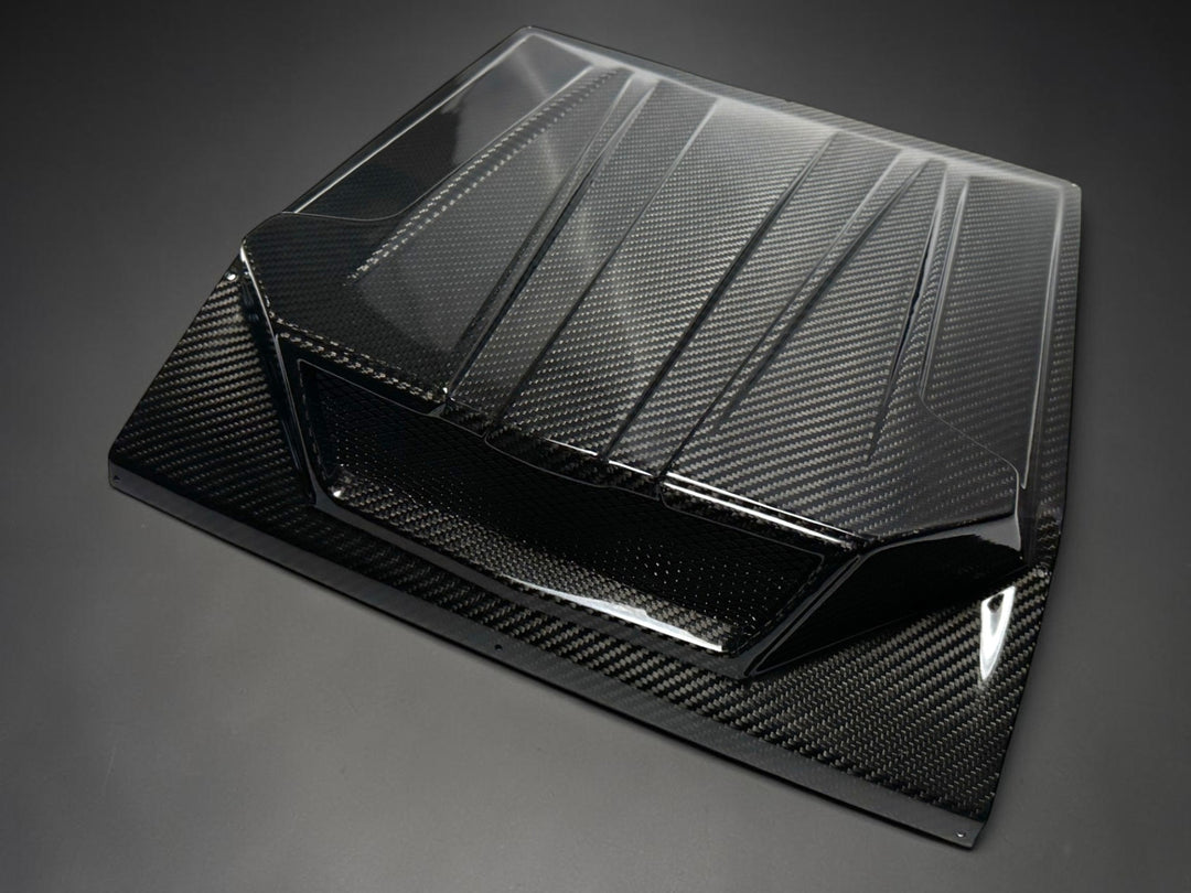 POLARIS XPEDITION CARBON FIBER HOOD SCOOP
