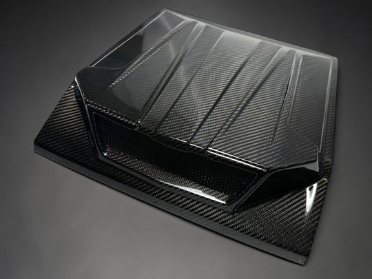 POLARIS XPEDITION CARBON FIBER HOOD SCOOP