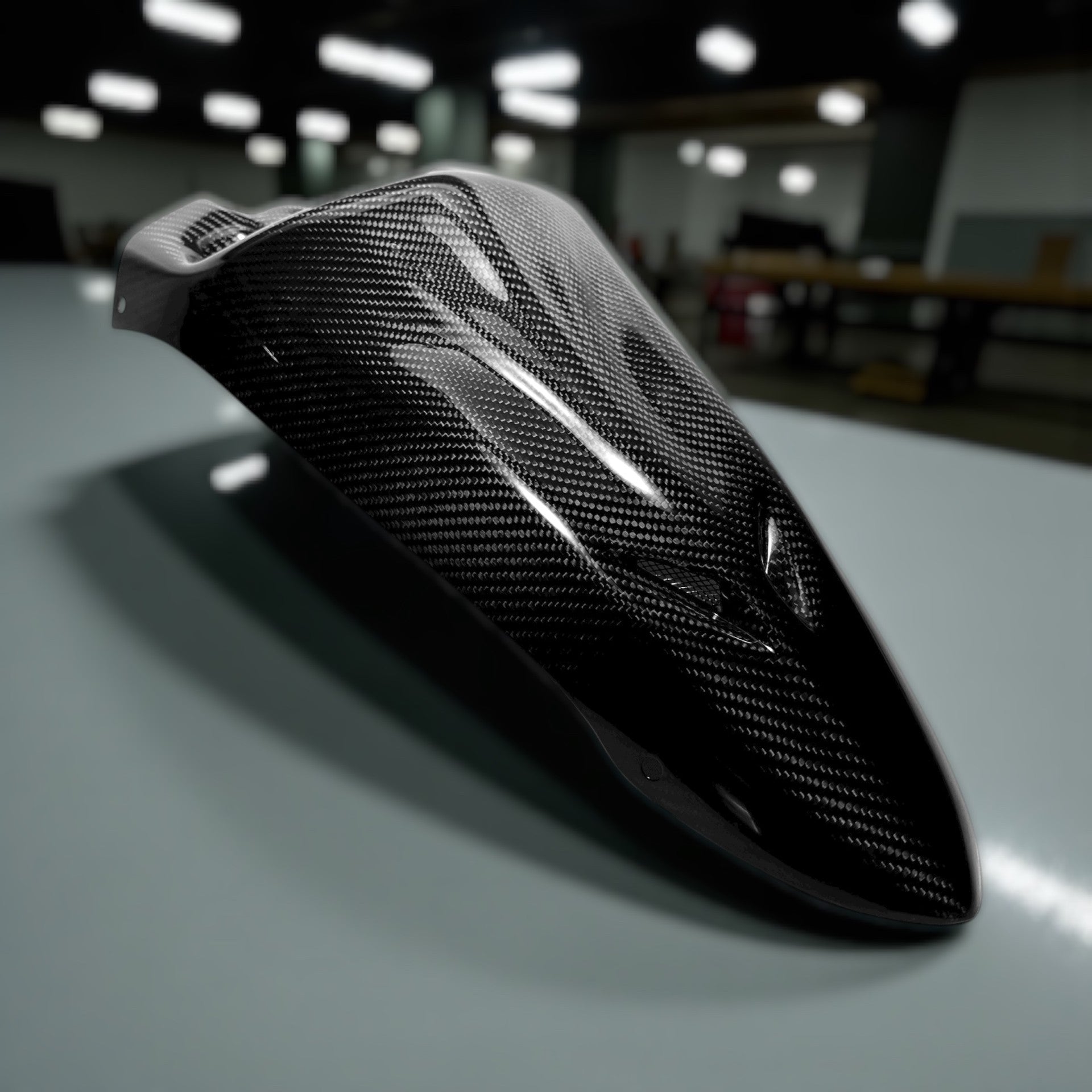 14+ YFZ450R TWIN SCOOPED CARBON FIBER HOOD – FourWerx Carbon