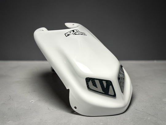 HONDA TRX90 A21 WHITE PLASTIC HOOD (2006+)