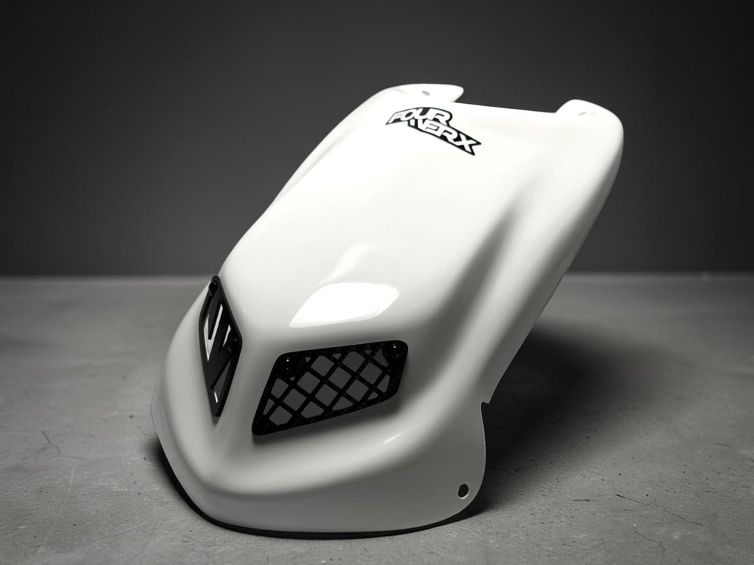 HONDA TRX90 A21 WHITE PLASTIC HOOD (2006+)