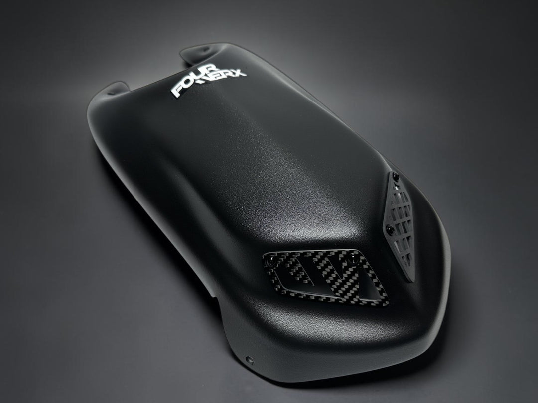 HONDA TRX90 A21 SATIN BLACK PLASTIC HOOD (2006+)