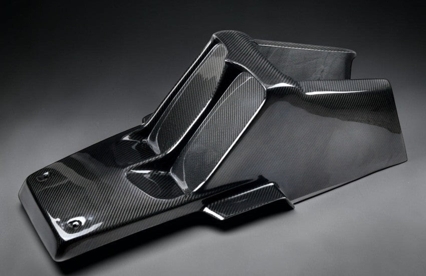YAMAHA BANSHEE HOOD - SOLID VENTS - CARBON FIBER