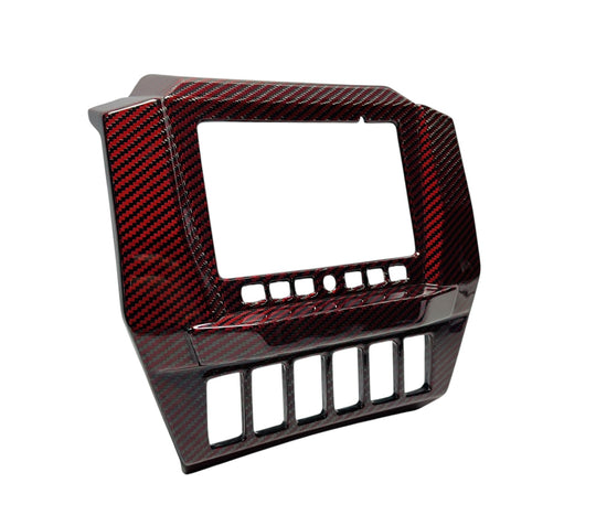 25-26 Polaris RZR Pro - Ride Command Surround - Red Weave - Blem