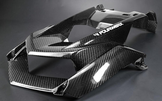YAMAHA YXZ1000 R - CARBON FIBER FRONT FASCIA - 17+ STYLE