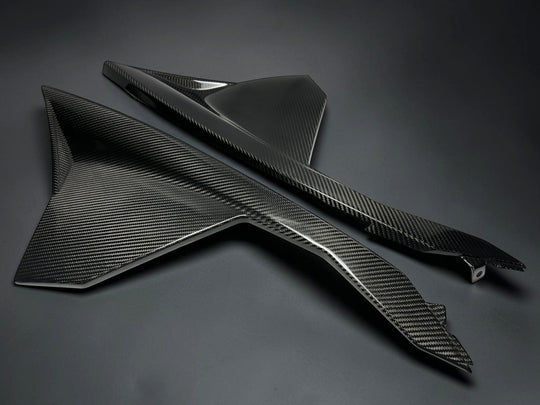 CAN AM MAVERICK X3 CARBON FIBER INNER HOOD PANEL SET