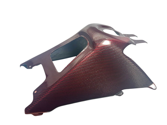 LTR450 RED WEAVE CARBON FIBER TANK COVER