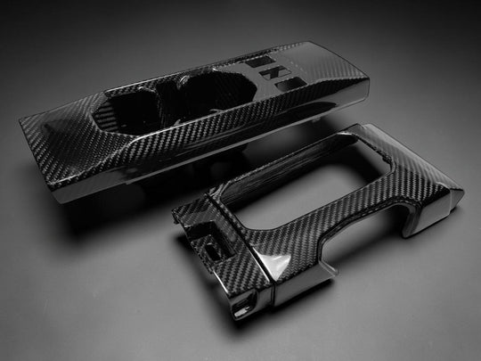 CAN AM MAVERICK R CARBON FIBER - FRONT CENTER CONSOLE