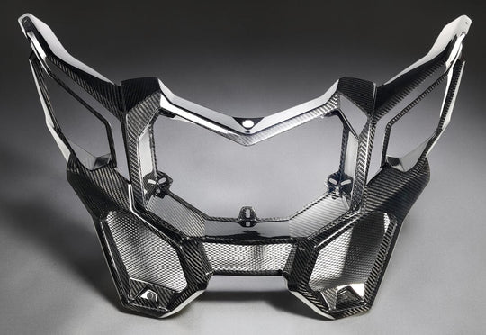 CAN AM MAVERICK X3 (17-25) | CARBON FIBER FRONT FASCIA