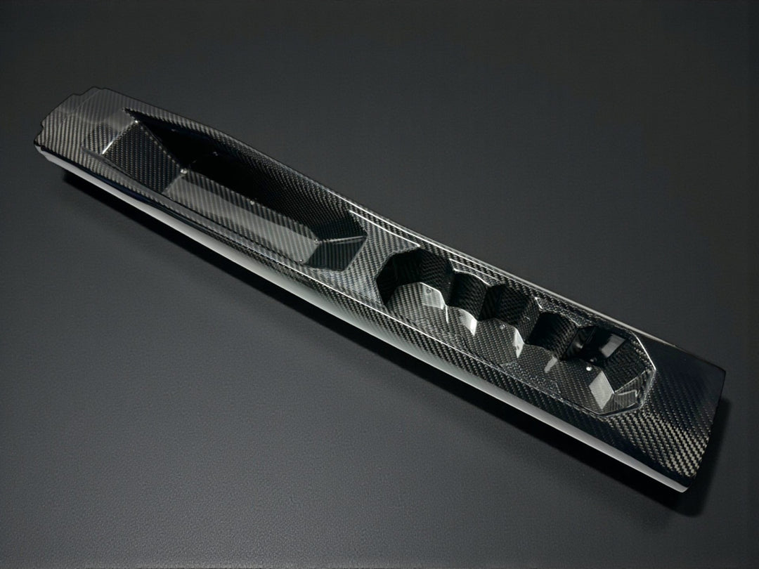 CAN AM MAVERICK R 'MAX' CARBON FIBER - REAR CENTER CONSOLE