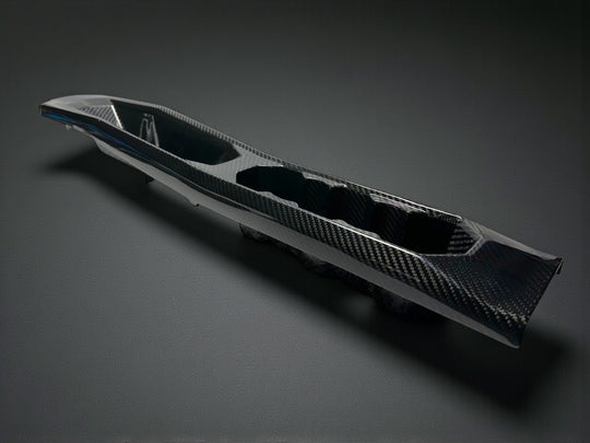 CAN AM MAVERICK R 'MAX' CARBON FIBER - REAR CENTER CONSOLE