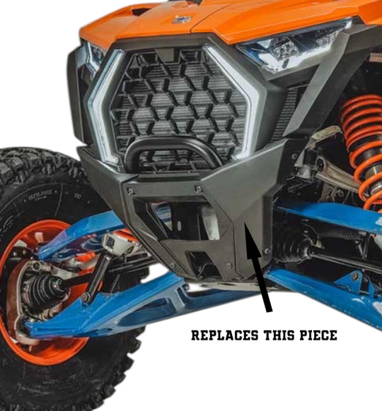 2025+ POLARIS RZR PRO XP / PRO S / PRO R - BUMPER TRIM PANEL - CARBON FIBER