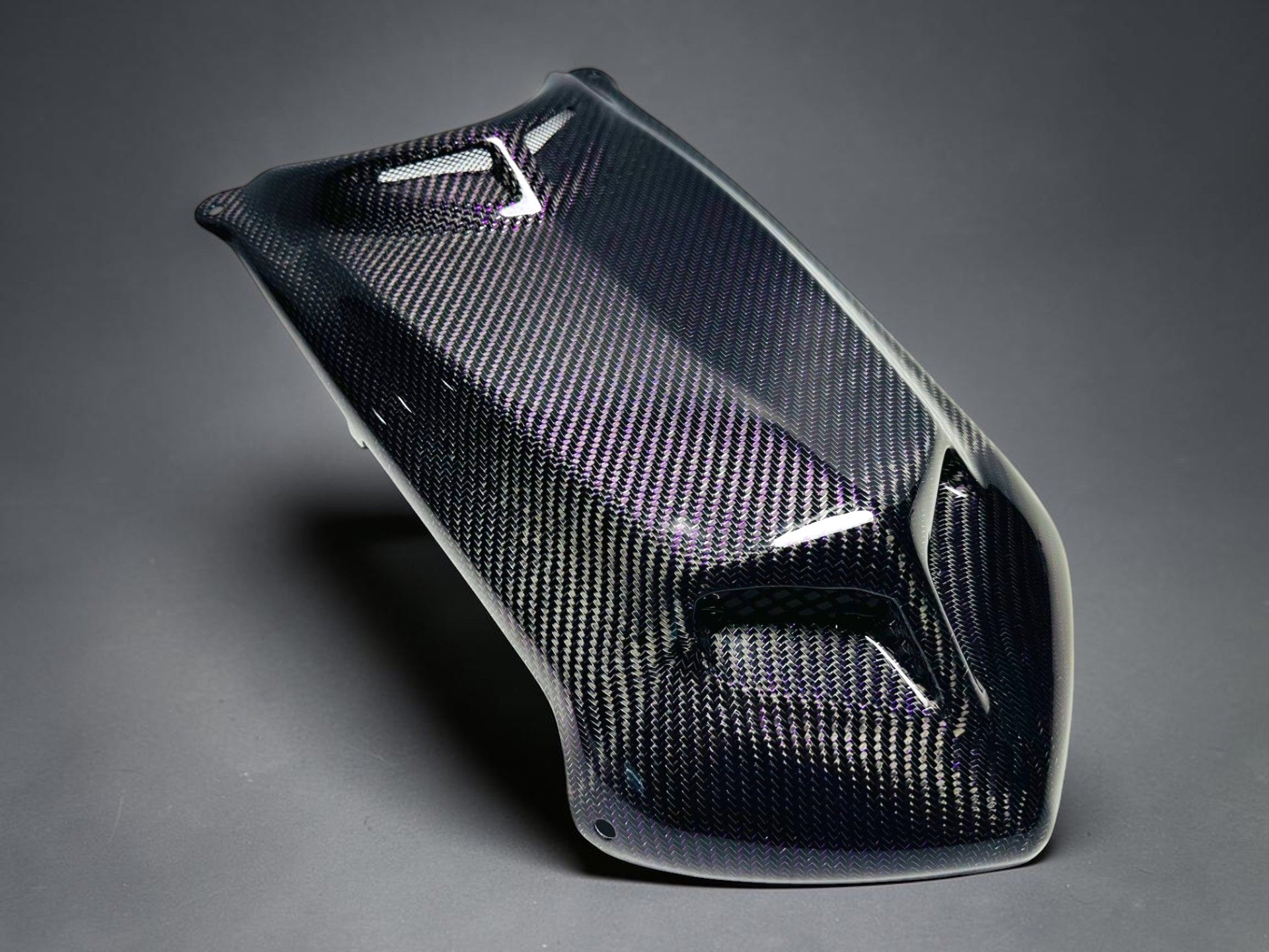 TRX450R 'X7' PURPLE WIRE CARBON FIBER HOOD - LIMITED – FourWerx
