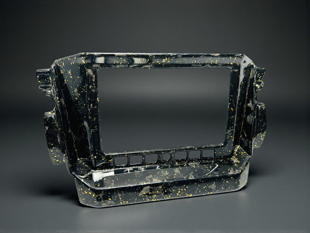 2020-24 POLARIS RZR PRO XP / PRO R (4 PC) DASH TRIM KIT / FORGED CARBON / GOLD FLAKE - LIMITED