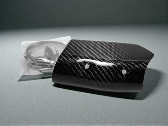 UNIVERSAL CARBON FIBER ATV REAR HEAT SHIELD