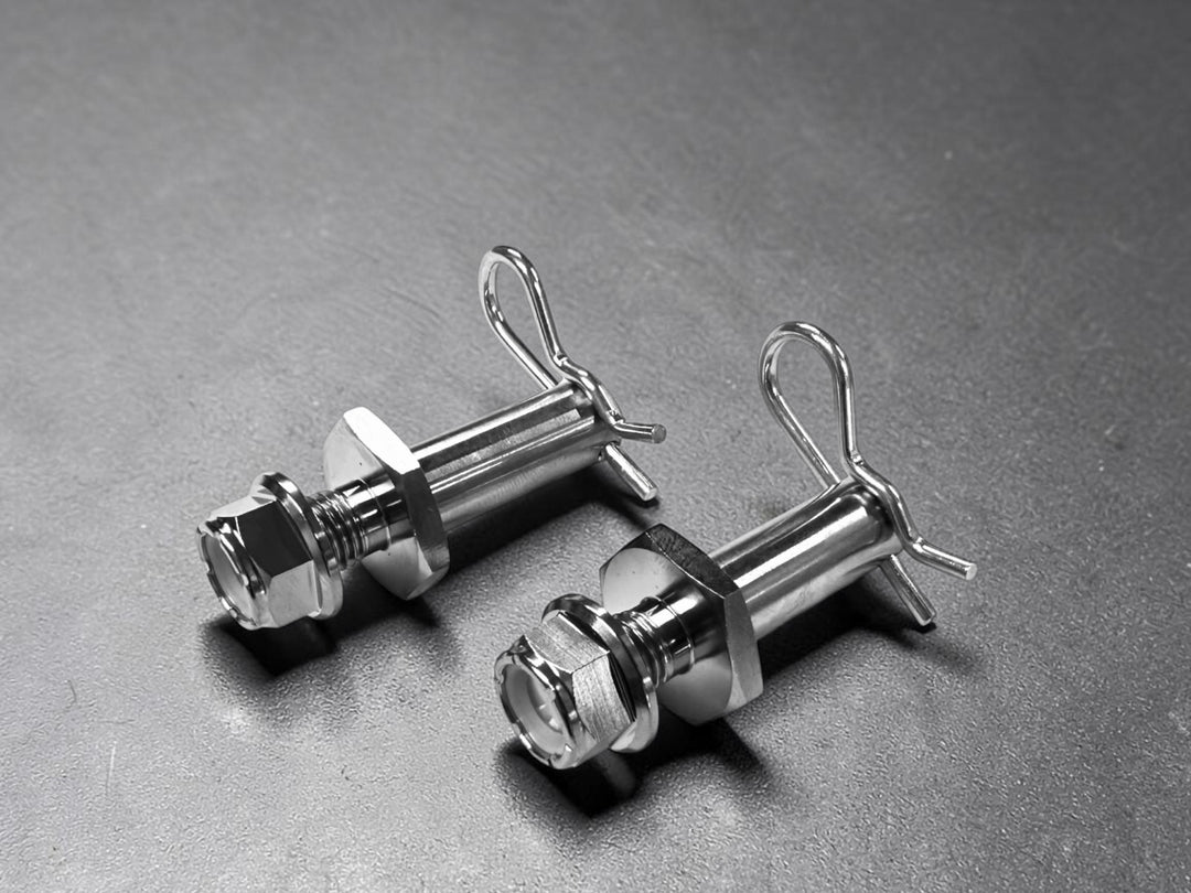 YAMAHA 09+ YFZ450R (EFI MODEL ) TITANIUM SEAT PIN SET