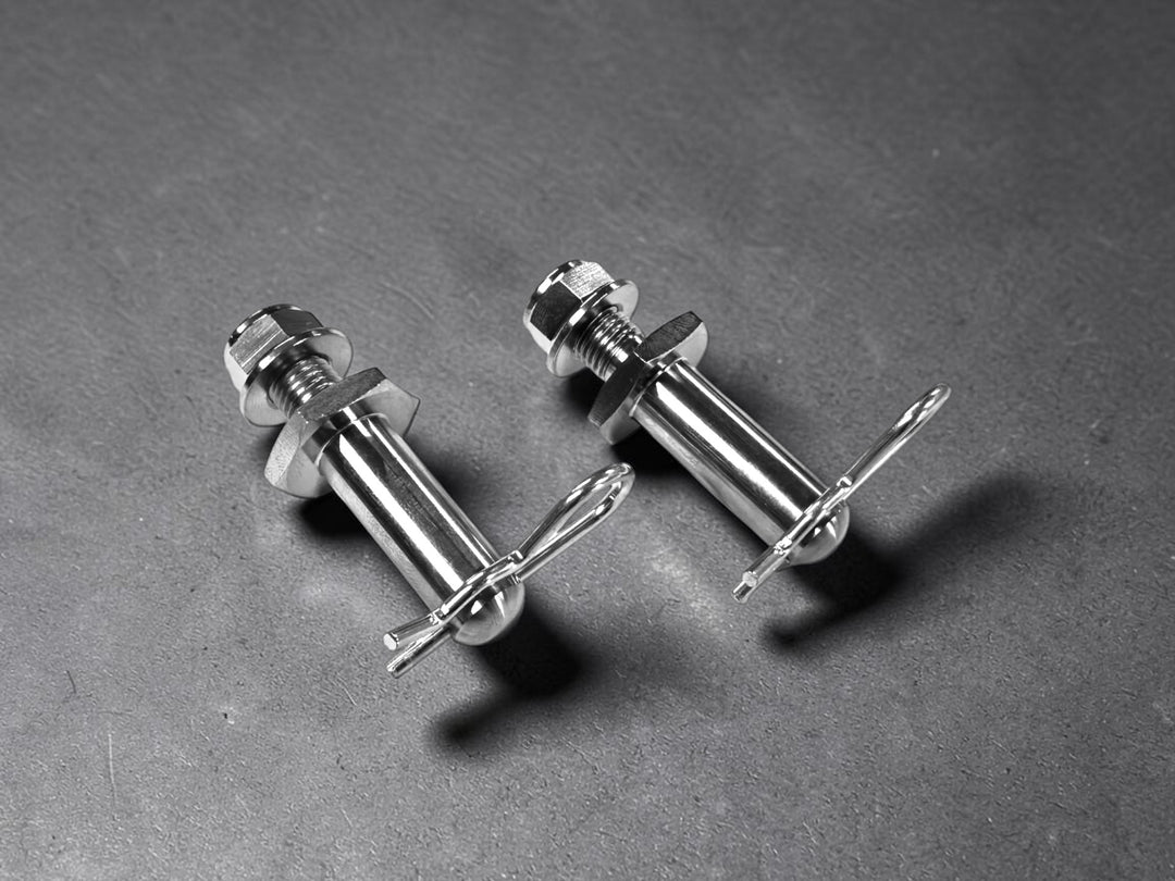 YAMAHA 09+ YFZ450R (EFI MODEL ) TITANIUM SEAT PIN SET