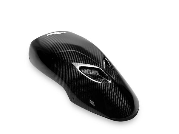 DRR TWIN SCOOPED CARBON FIBER HOOD
