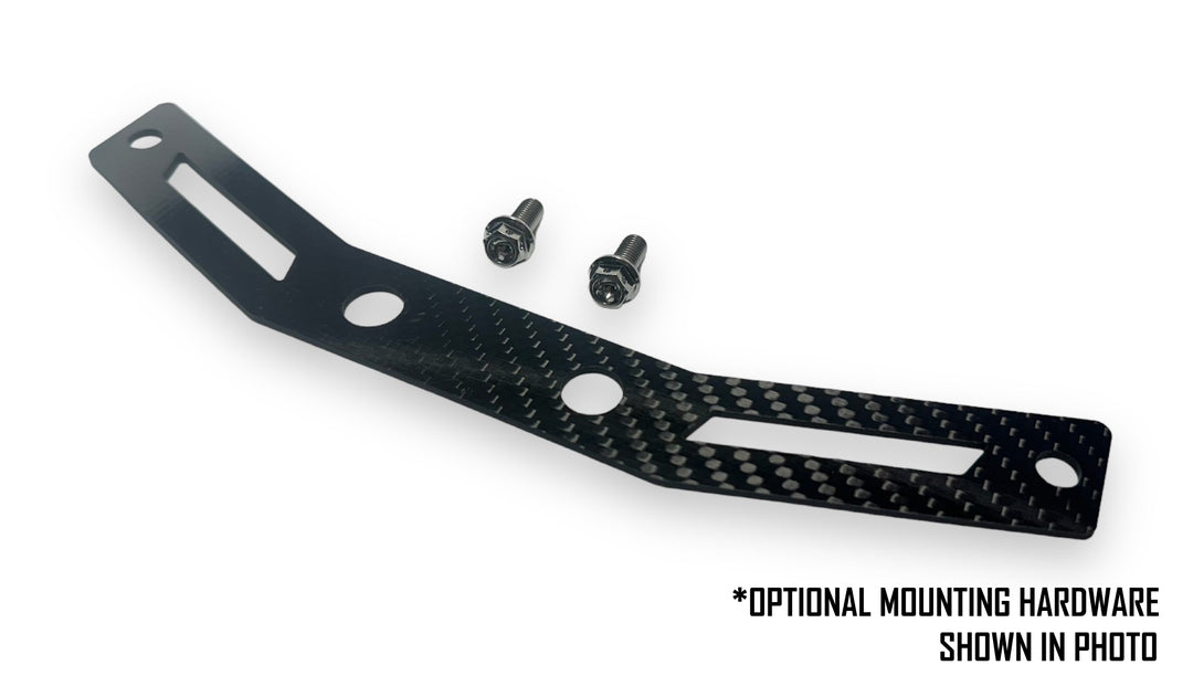 YFZ450R BATTERY BRACE PLATE - CARBON FIBER